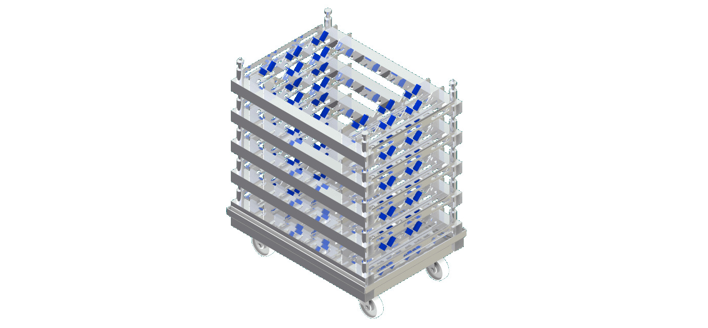 EuroPal pallet trolley - modular automation