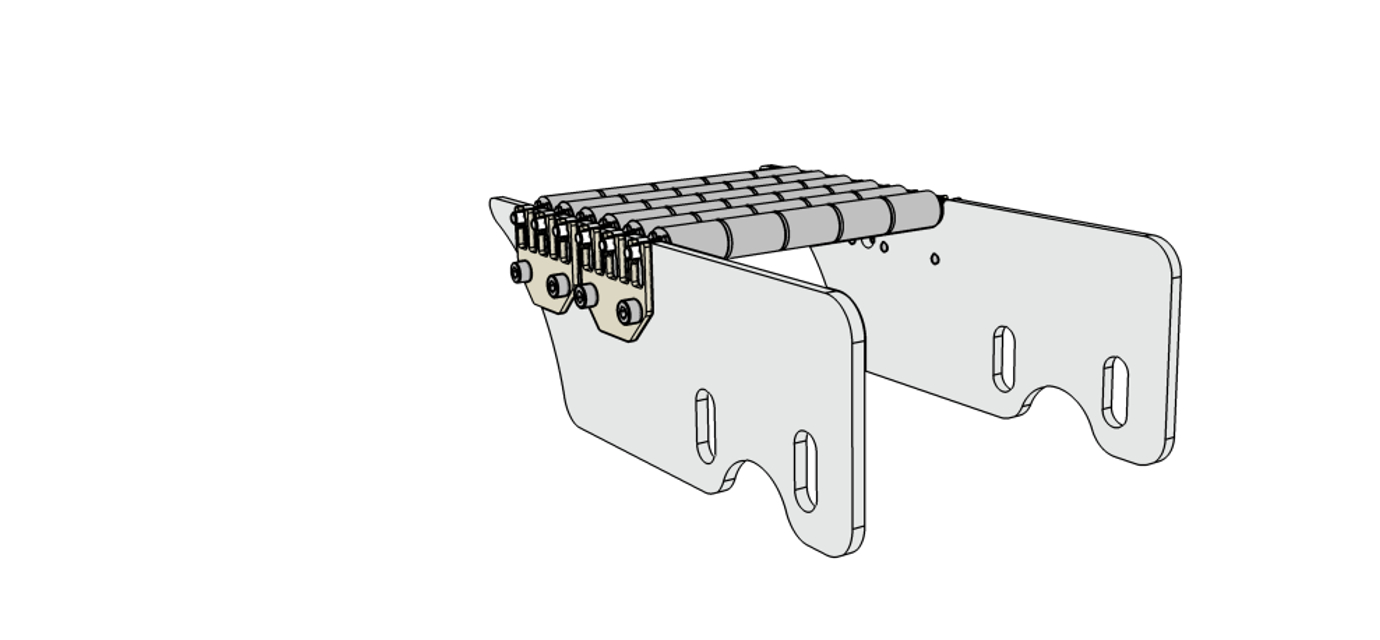 roller bridge CAD - modular automation