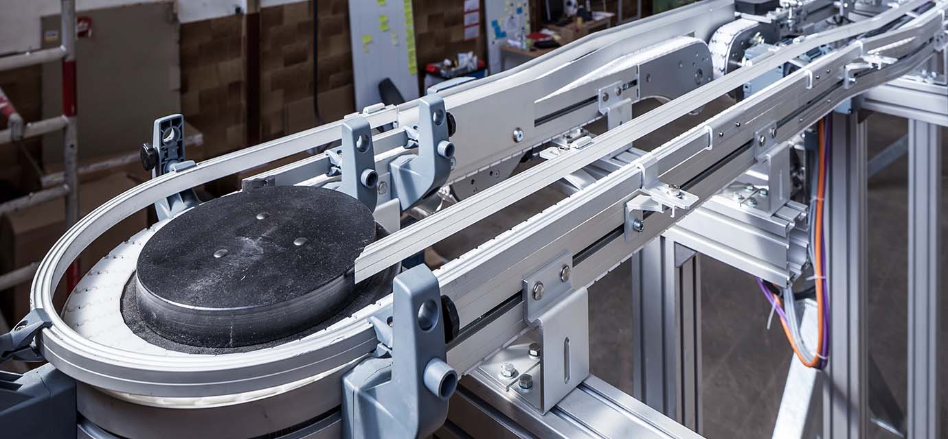 Hinge chain conveyors - conveyor technology from modular automation