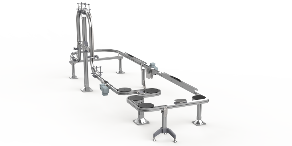 Modular Chain Components moduflex plastic chain conveyor modular system | modular automation