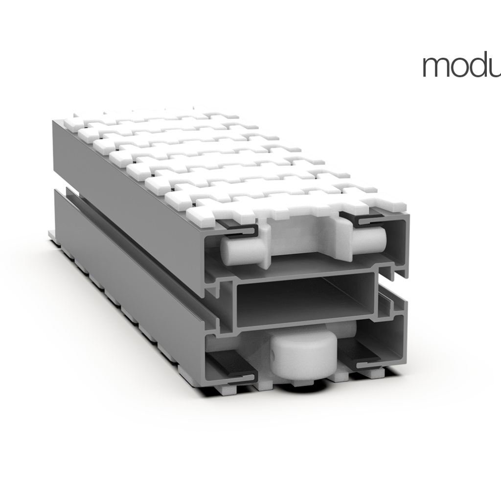 Modular Chain Components Aluminium beams / profiles for chain conveyors | modular automation