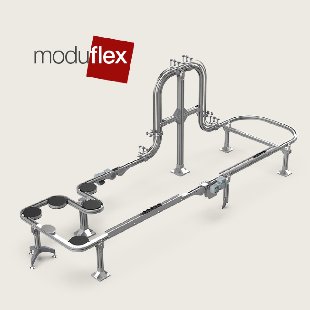 Moduler Chain Plastic chain conveyors, link chain conveyors | modular automation