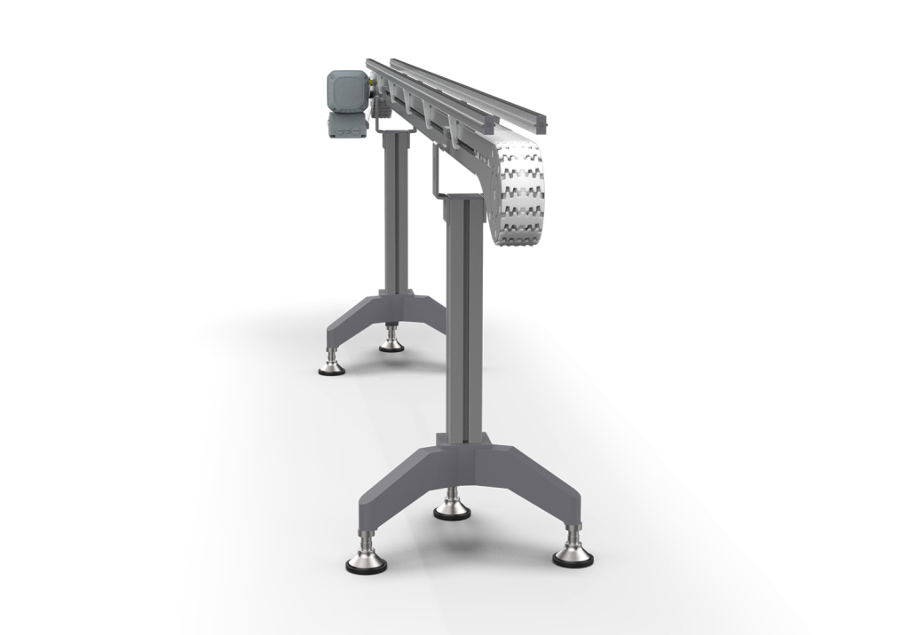 Plastic chain conveyors, link chain conveyors | modular automation