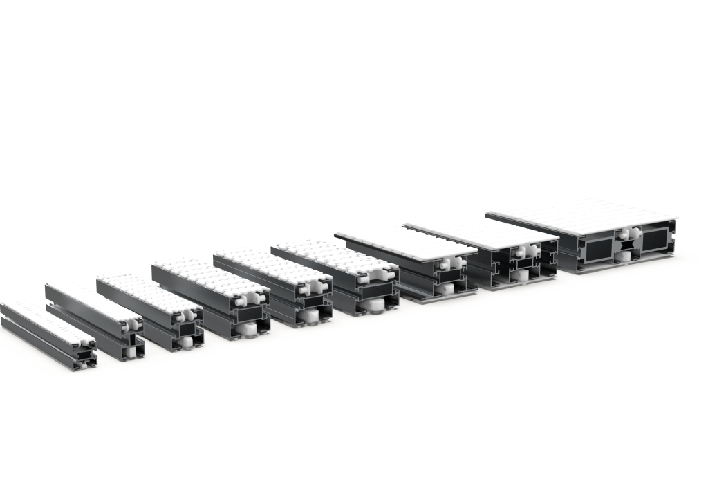 Modular Profiles Strength Aluminium beams / profiles for chain conveyors | modular automation