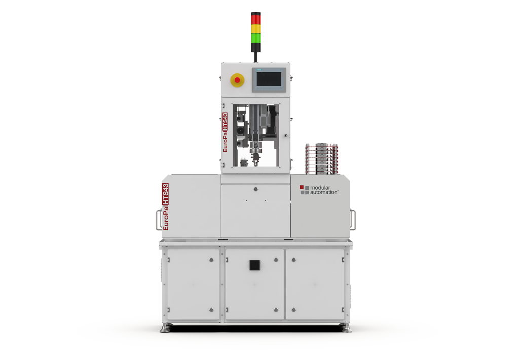 Tray-Stapler: Trays auf-/abstapeln | modular automation