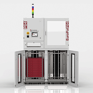 EuroPal Palettierer und Palettierautomaten für Trays von modular automation