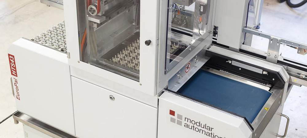 CNC Drehmaschinen Automatisierung - Palettiersysteme von modular automation