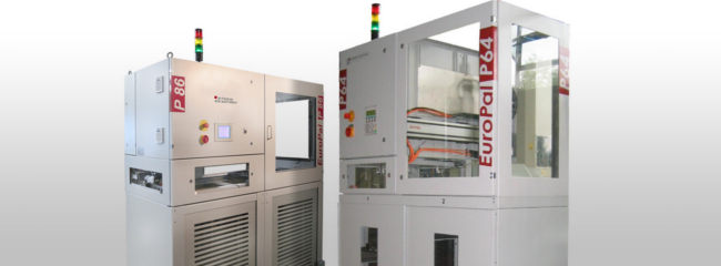 EuroPal palletizers for the automotive industry from modular automation