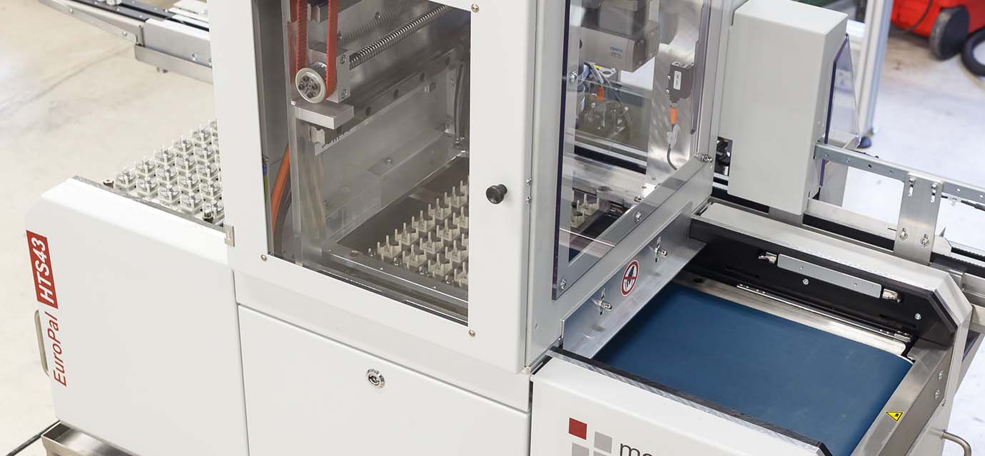 CNC Drehmaschine automatisieren mit Traystapler 